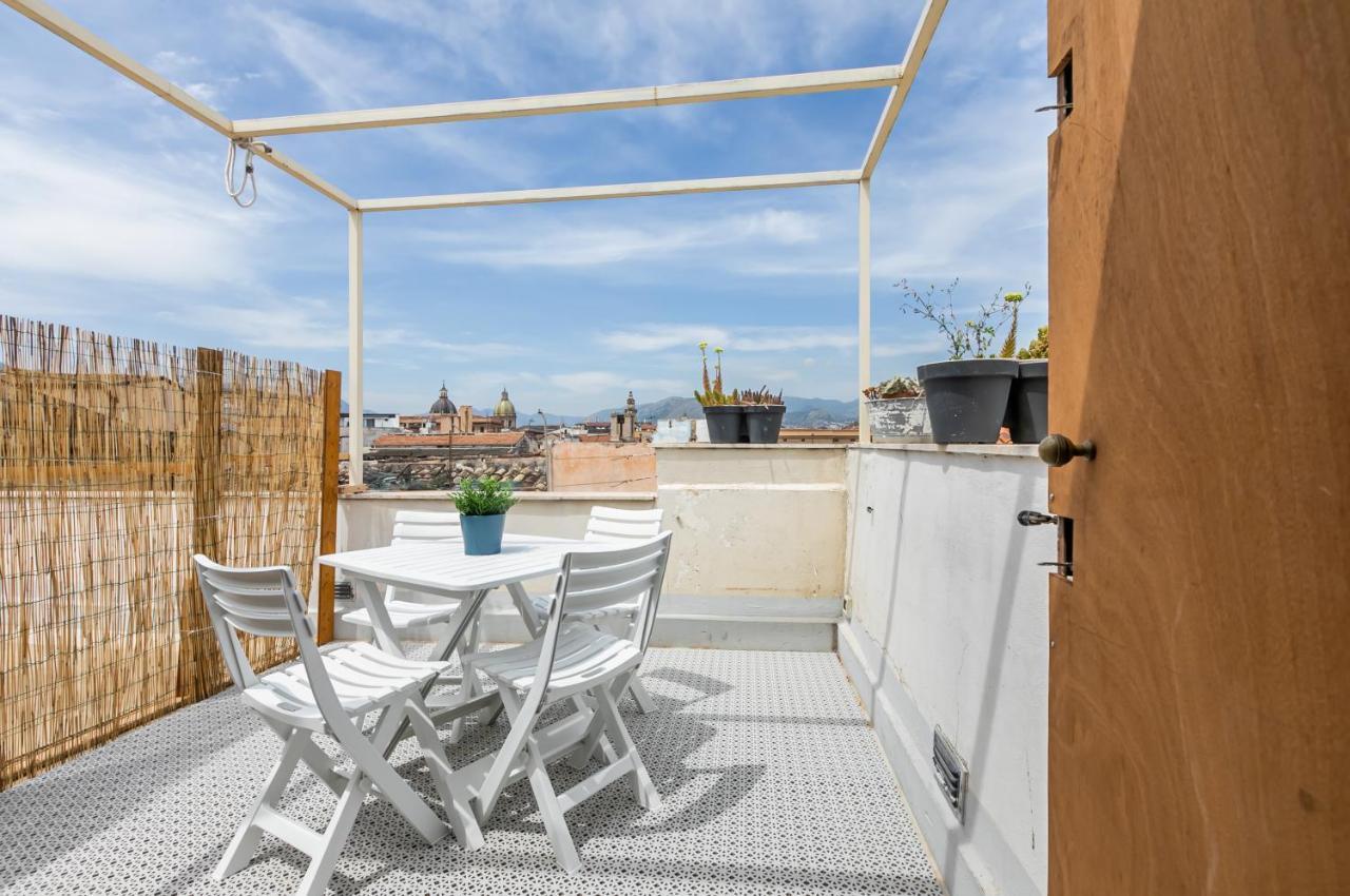 פלרמו Vucciria Central Flat With Small Terrace מראה חיצוני תמונה